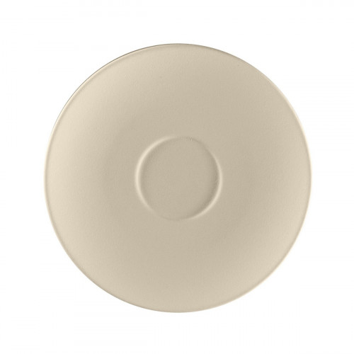 Sous tasse à espresso rond Argila Décor Epura porcelaine Ø 12,5 cm Earth Rak