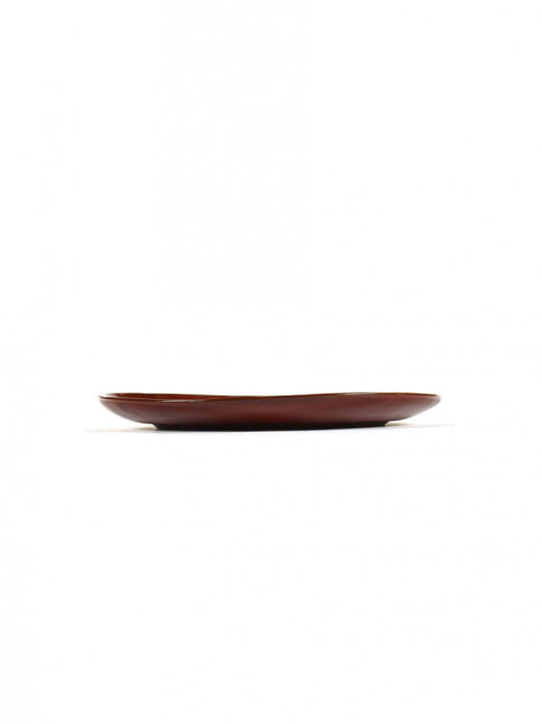 Assiette coupe plate rond Venetian red grès émaillé Ø 27 cm La Mère Serax