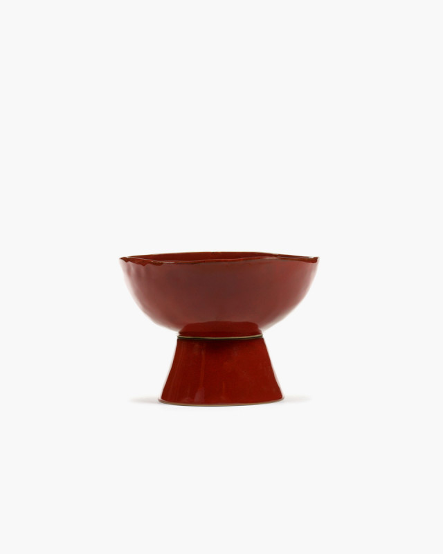 Bol de présentation rond Venetian red grès émaillé Ø 20,5 cm La Mère Serax