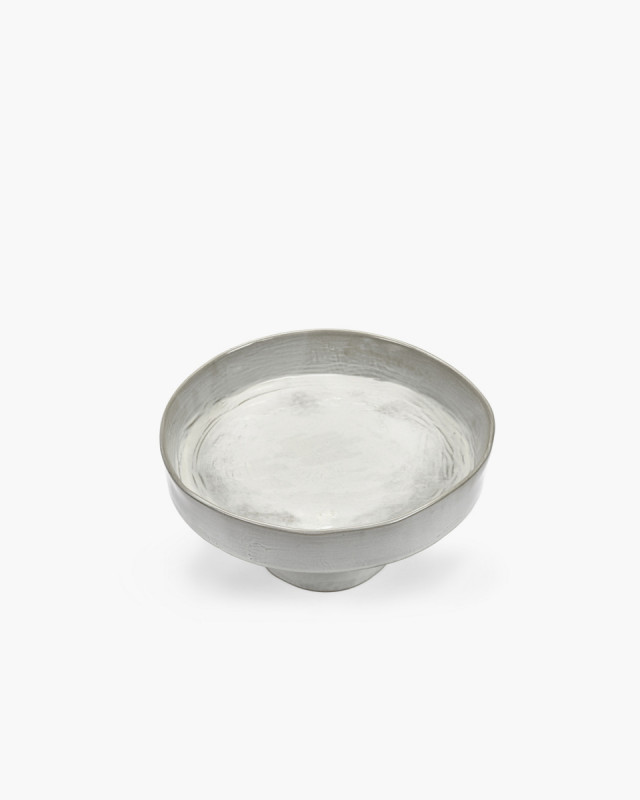 Assiette creuse rond écru grès émaillé Ø 25 cm La Mère Serax