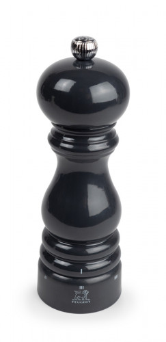 Moulin à poivre rond noir Ø 5 cm 18x5,9x5,9 cm Paris Rama Peugeot Saveurs