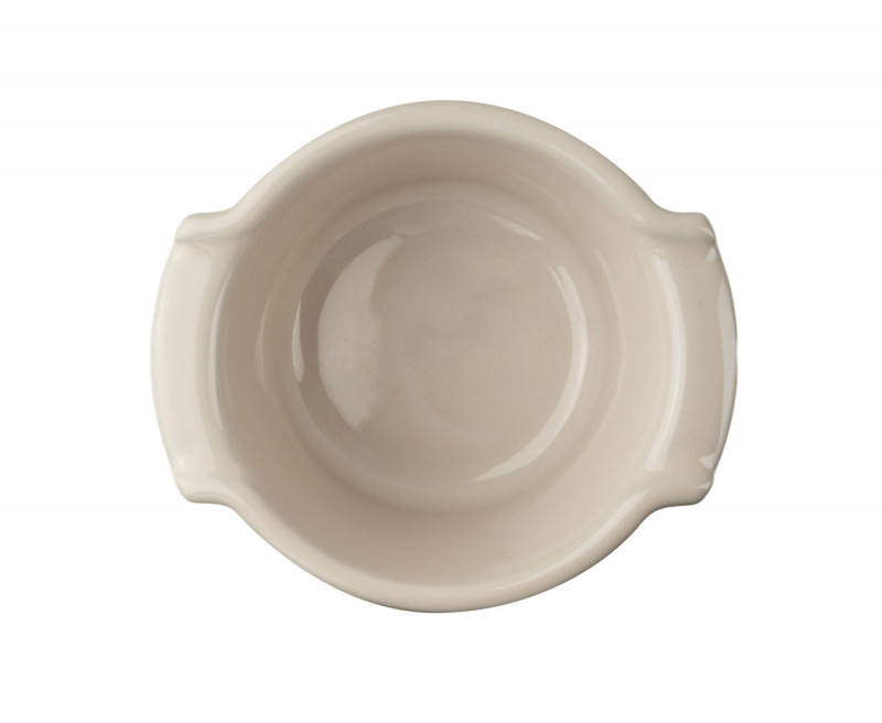 Plat à four rond écru porcelaine Ø 11 cm Appolia Peugeot Saveurs