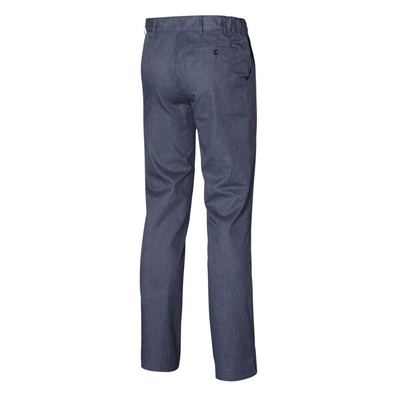 Pantalon de cuisine homme denim bleu 46 Pebeo Molinel