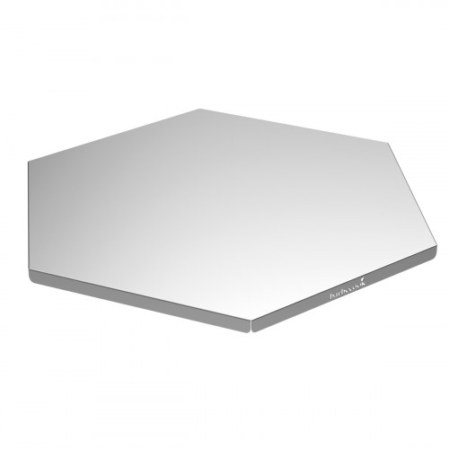 Plaque de protection pour brasero inox 93x81x2,5 cm Nestor Barbecook