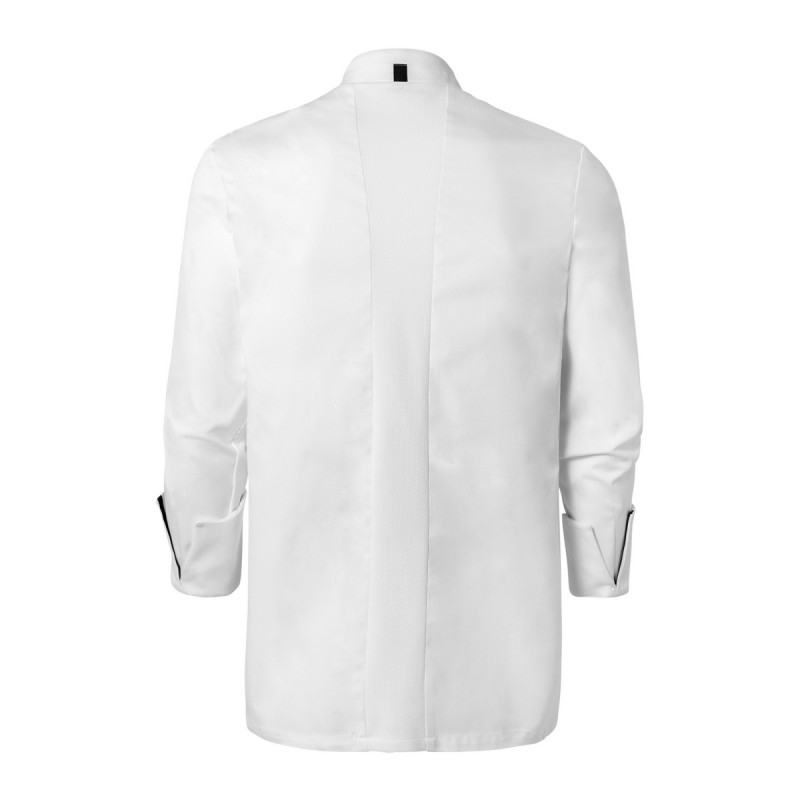 Veste de cuisine homme manche longue blanc T5 Smart Molinel