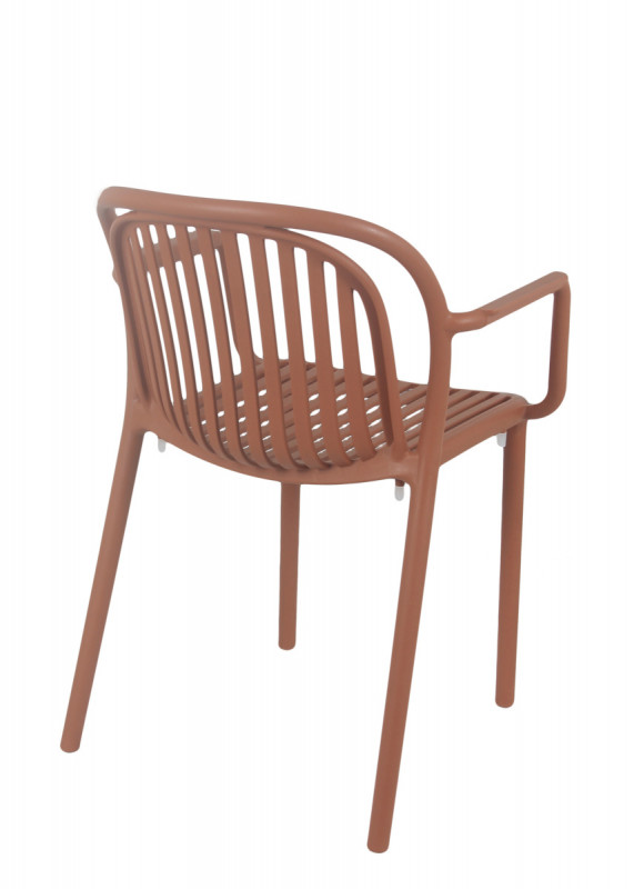 Fauteuil de terrasse terra 78x57x57 cm Jeddah