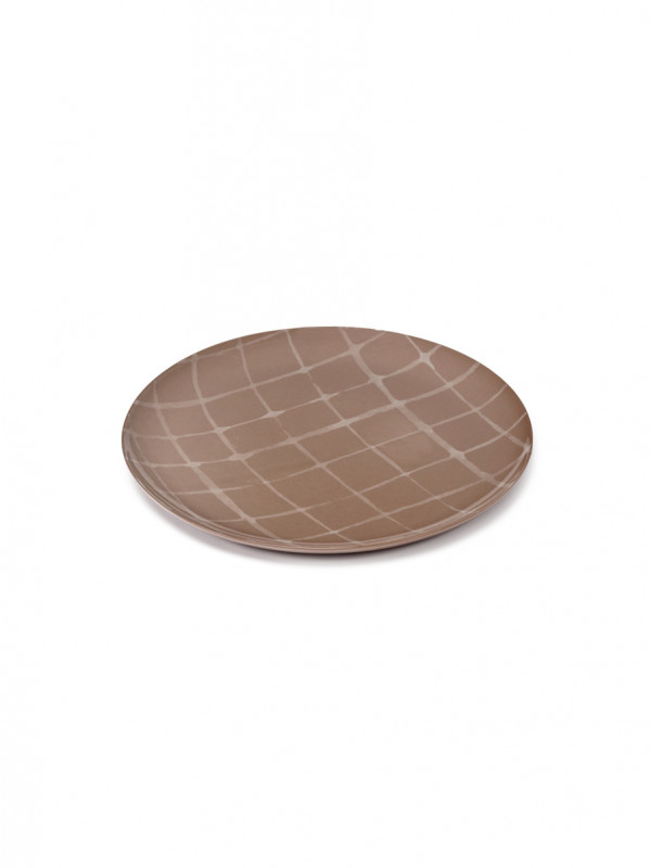 Assiette coupe plate rond Sienna porcelaine Ø 33 cm Zuma Serax