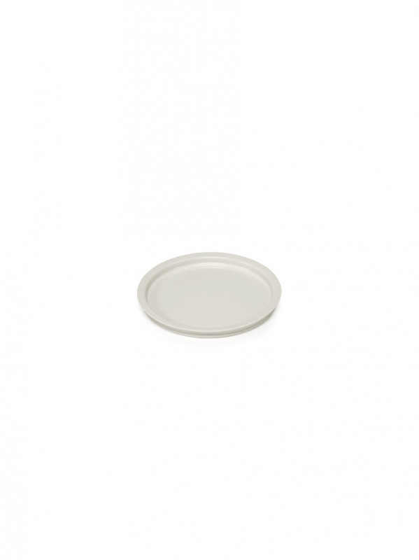 Assiette coupe plate rond Alabaster porcelaine Ø 17 cm Dune Serax