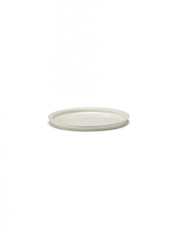 Assiette coupe plate rond Alabaster porcelaine Ø 23 cm Dune Serax