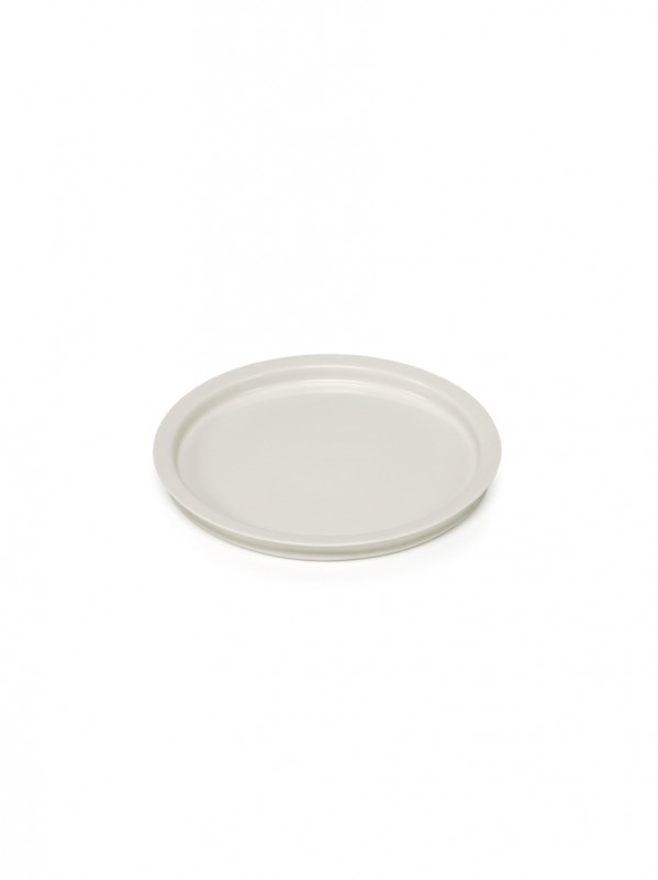 Assiette coupe plate rond Alabaster porcelaine Ø 28 cm Dune Serax