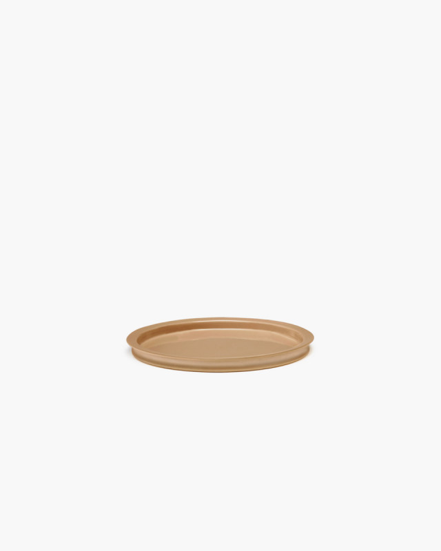 Assiette coupe plate rond Clay porcelaine Ø 17 cm Dune Serax