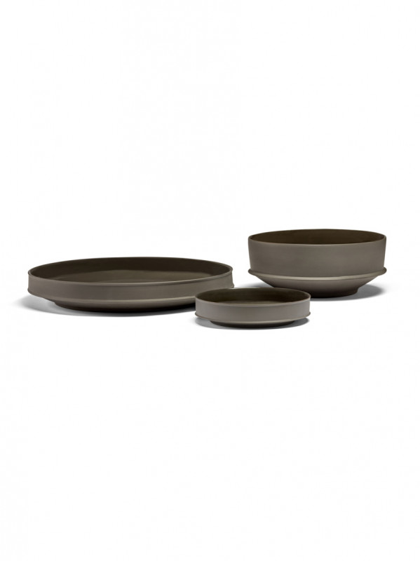 Bowl rond Slate porcelaine Ø 41 cm Dune Serax