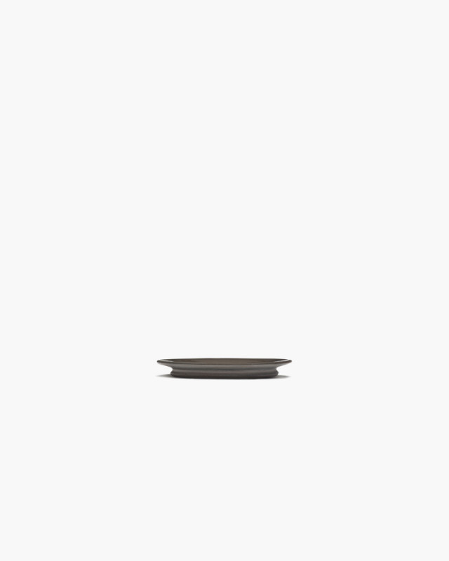 Sous tasse à expresso rond Slate porcelaine Ø 11 cm Dune Serax