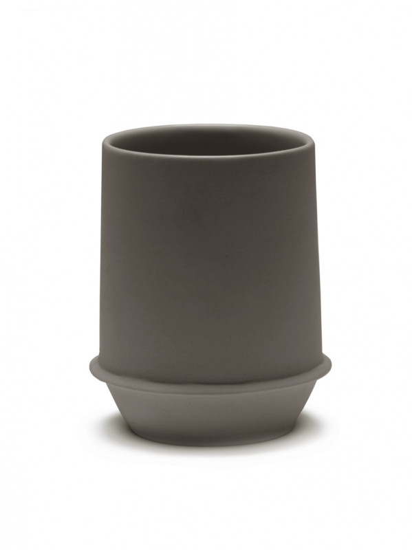 Mug rond Slate porcelaine 35 cl Ø 9 cm Dune Serax