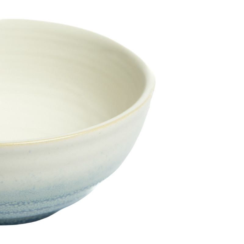 Coupelle rond ivoire grès émaillé Ø 11,5 cm Pacific Pro.mundi