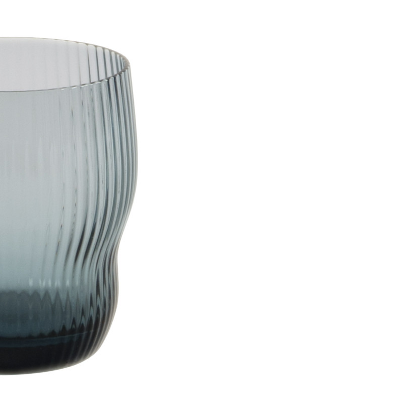 Gobelet gris bleu verre 30 cl Soho Pro.mundi