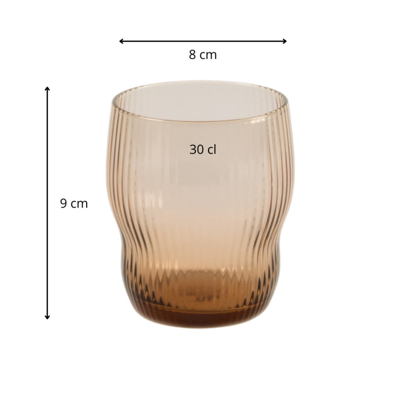 Gobelet moka verre 30 cl Soho Pro.mundi