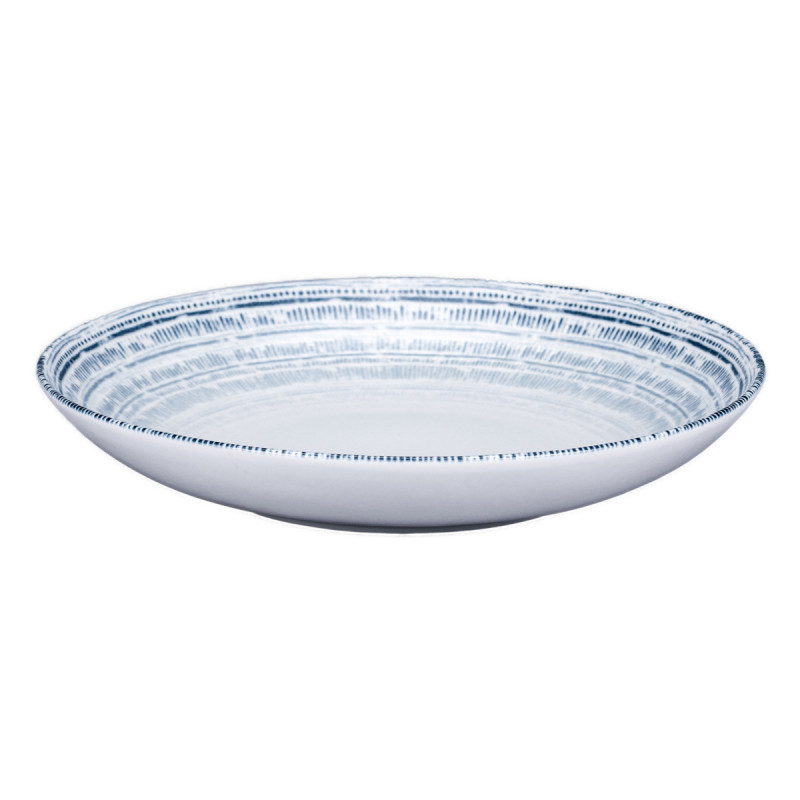 Assiette coupe creuse rond Mirage porcelaine Ø 22,4 cm Digi Rak