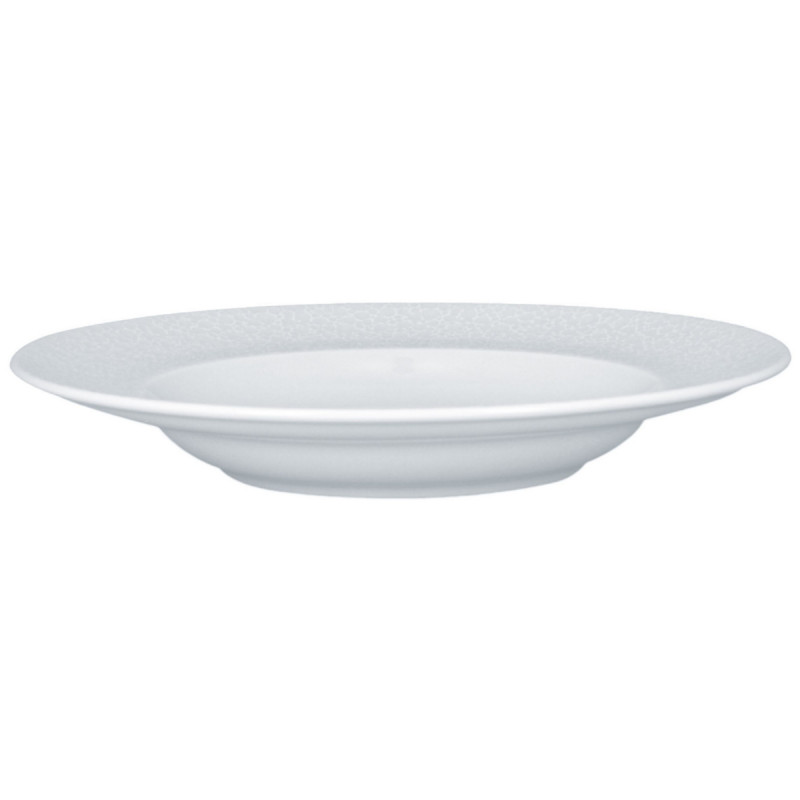 Assiette creuse rond blanc porcelaine Ø 24 cm Charm Rak
