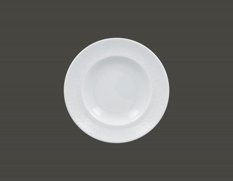 Assiette creuse rond blanc porcelaine Ø 24 cm Charm Rak