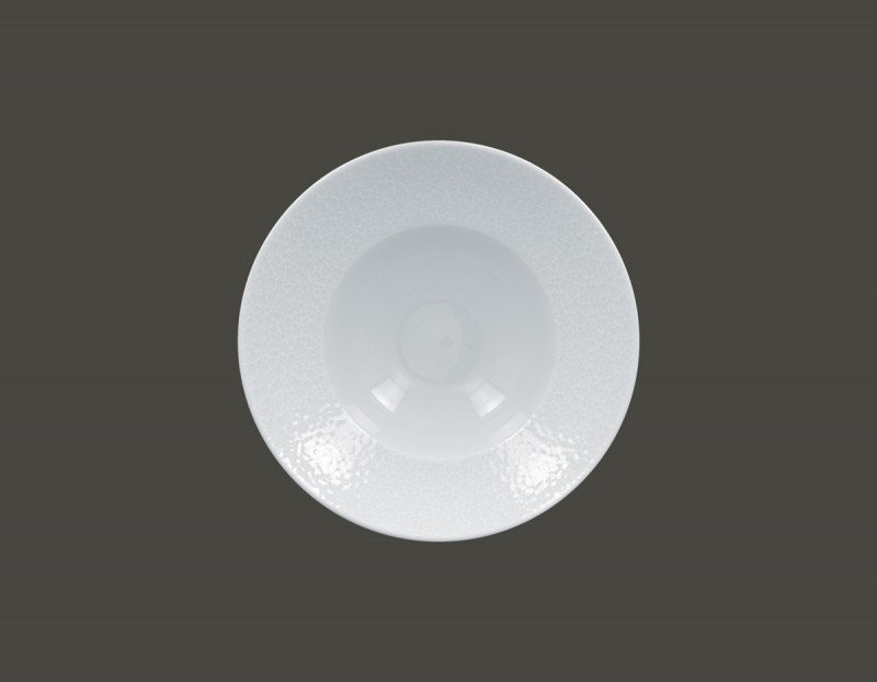Assiette coupe creuse rond blanc porcelaine Ø 22,7 cm Charm Rak