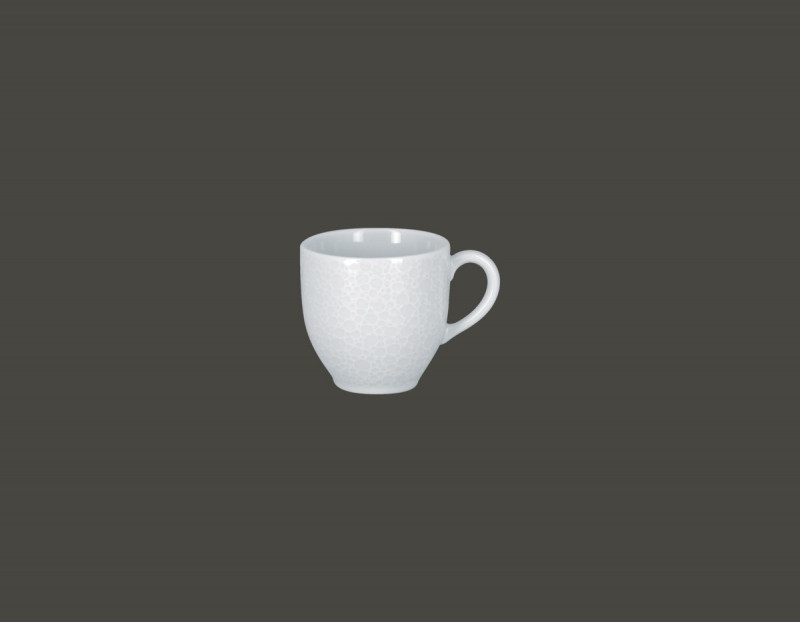 Tasse à expresso rond blanc porcelaine 9 cl Ø 6,5 cm Charm Rak
