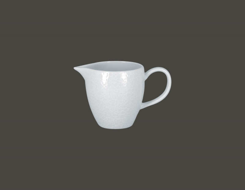 Crémier rond blanc porcelaine 25 cl Ø 8 cm Charm Rak