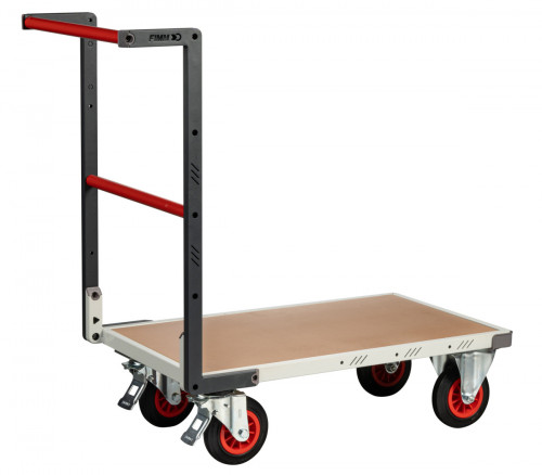 Chariot plateforme acier 110,5x54x98 cm 400 kg plate_length 49,5 cm Fimm