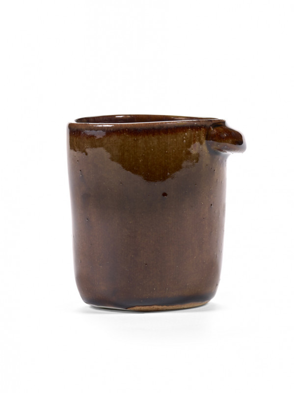 Mug ovale ocre grès émaillé 25 cl Ø 8,8 cm Out Of Lines Serax