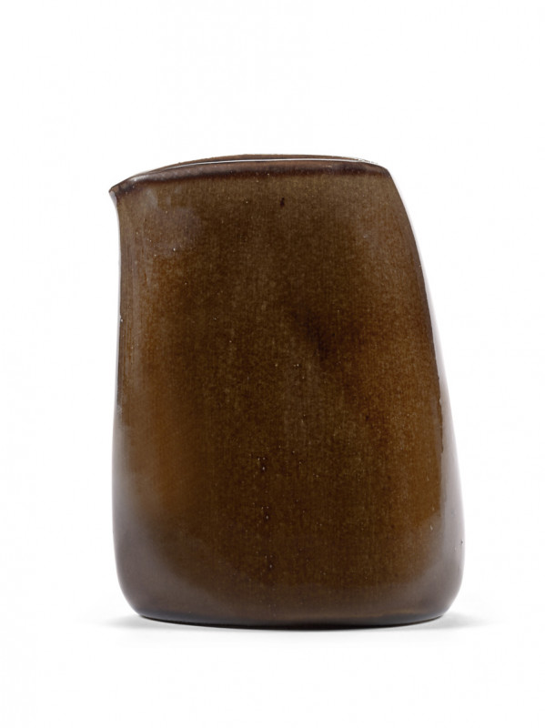 Crémier/saucière ovale ocre grès émaillé 9,6 cm Out Of Lines Serax