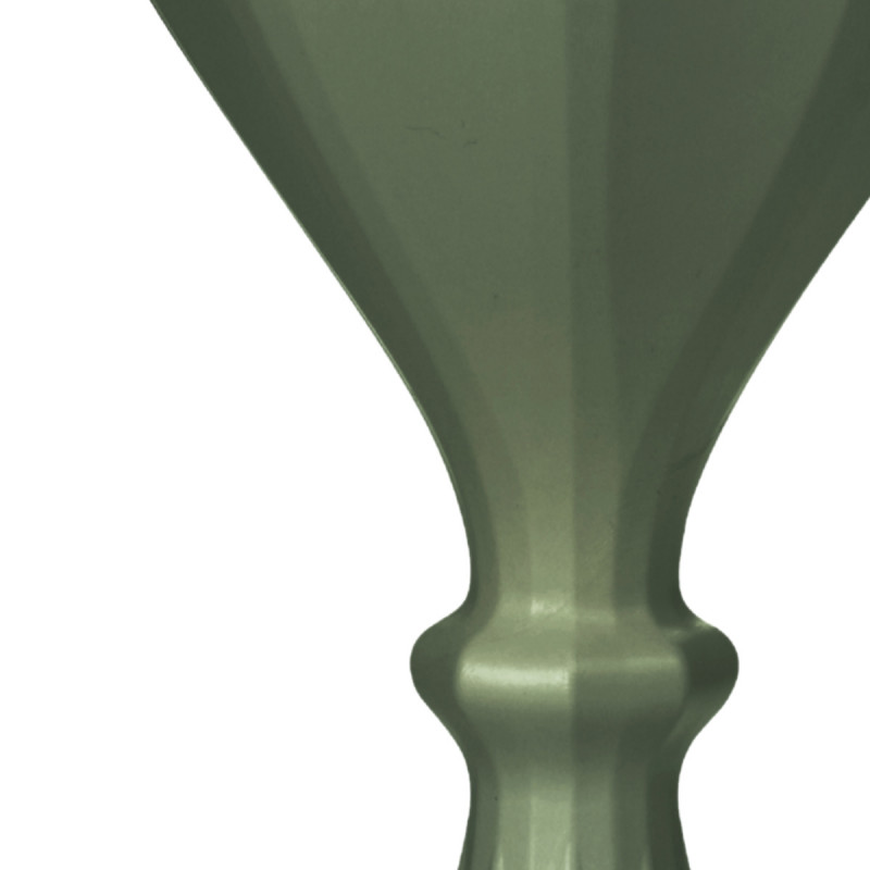 Verre à pied vert fibre végétale 16 cl Banquise Liliroc Saint Romain