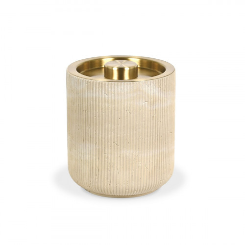 Seau à glace beige Ø 14,6 cm 17,9 cm Casablanca Foh