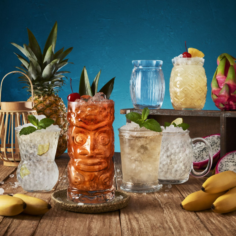 Verre tiki verre cristallin 58 cl Bartender Bormioli Rocco