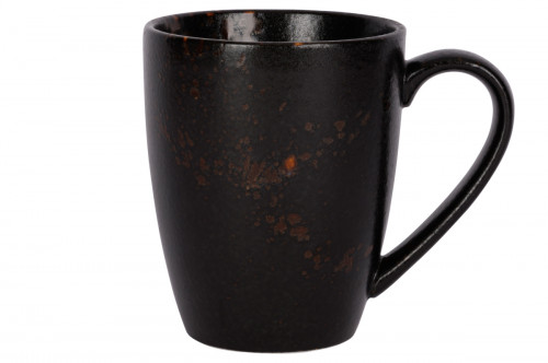 Gobelet noir porcelaine 40 cl Ø 9 cm Etna Proof
