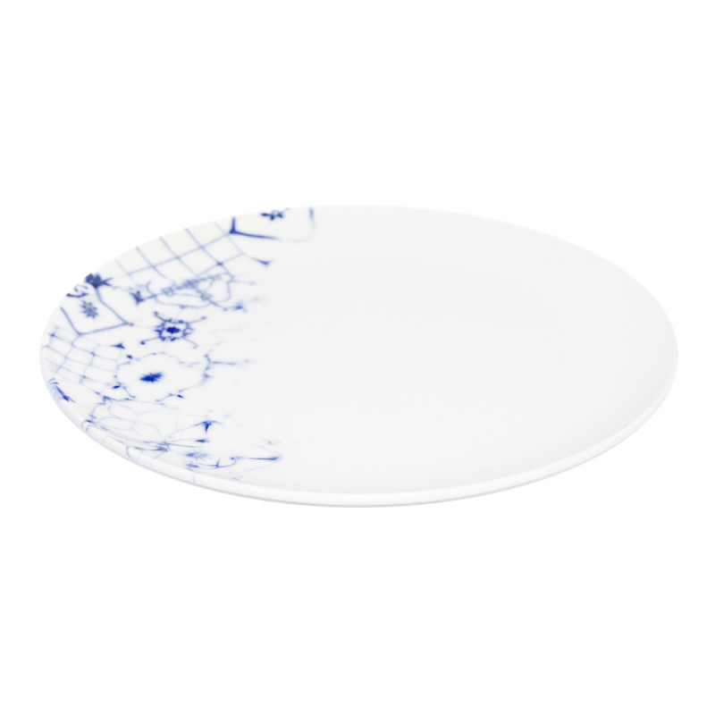 Assiette coupe plate rond blanc porcelaine Ø 26 cm Corfu Essentials Collection