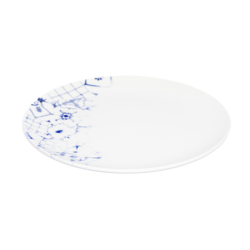 Assiette coupe plate rond blanc porcelaine Ø 20 cm Corfu Essentials Collection