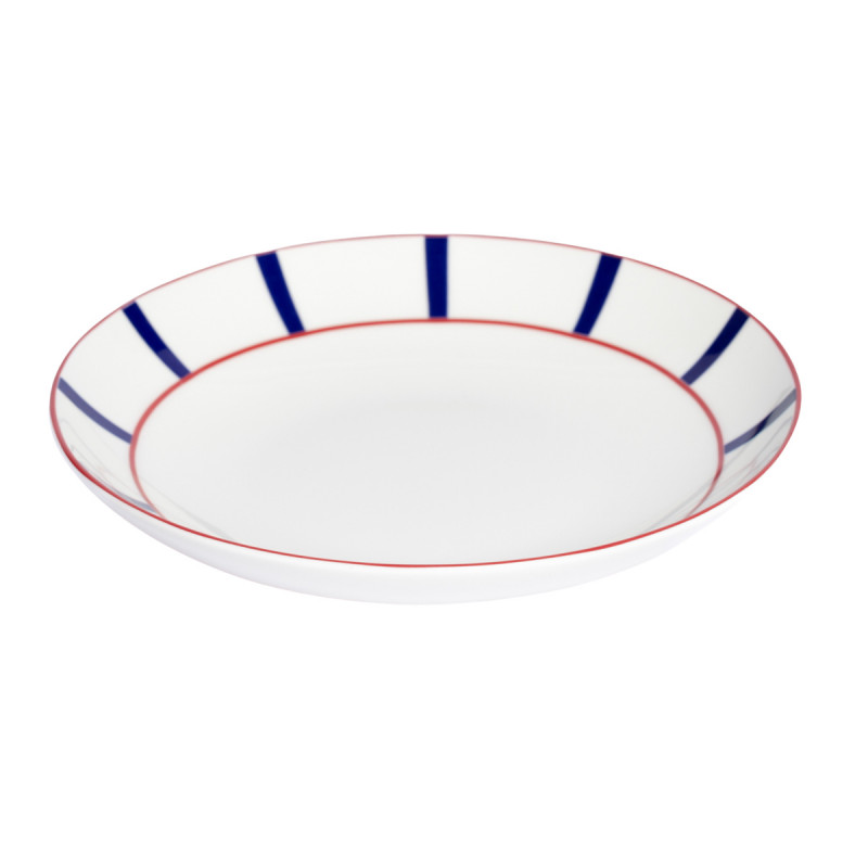 Assiette coupe creuse blanc porcelaine Ø 23 cm Ama Accolade