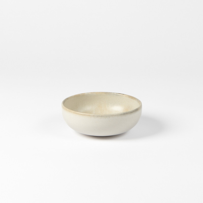 Coupelle beige grès émaillé Ø 12 cm Sahara Accolade