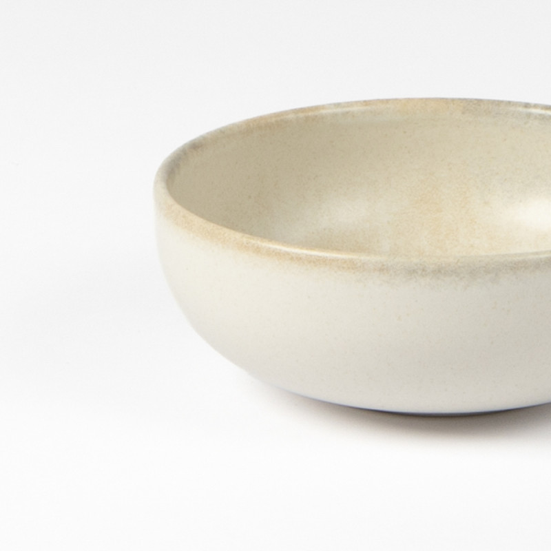 Coupelle beige grès émaillé Ø 12 cm Sahara Accolade