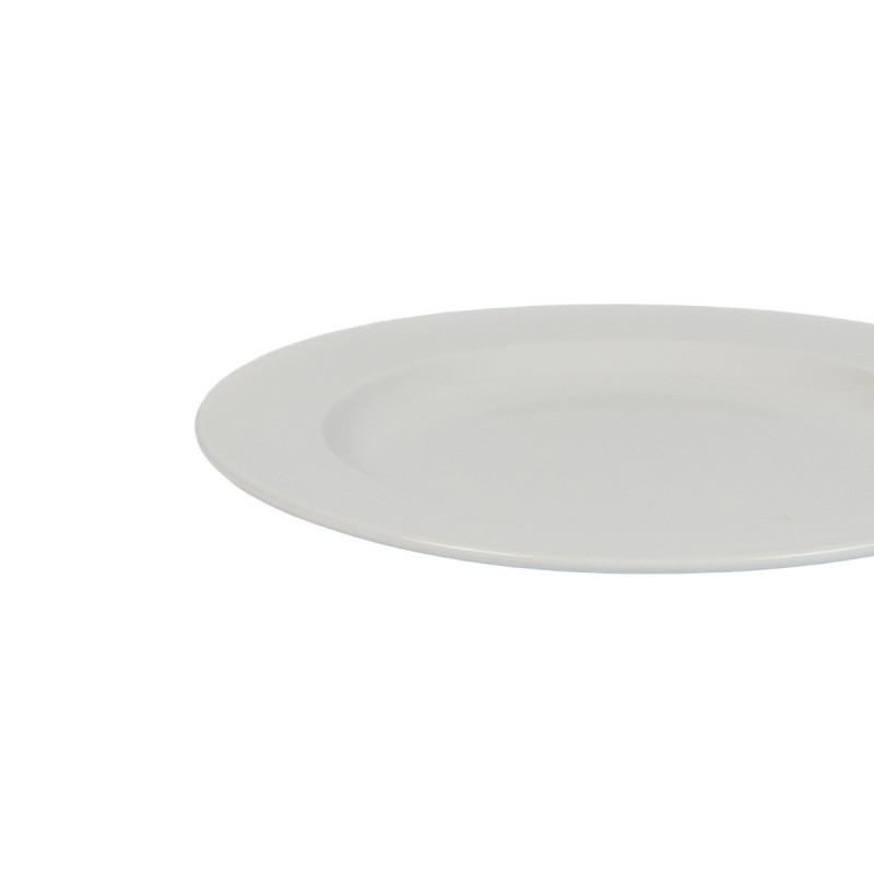 Assiette plate rond blanc porcelaine Ø 21 cm Presto Accolade