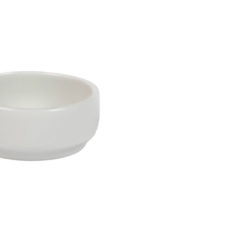 Ramequin lisse rond blanc porcelaine Ø 6,5 cm Presto Accolade