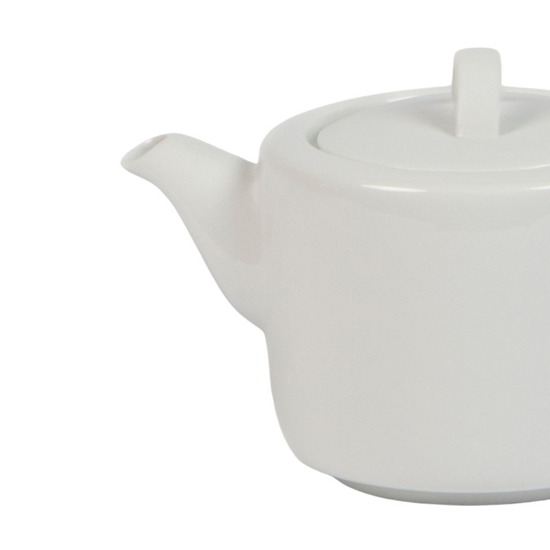 Théière avec couvercle blanc porcelaine 40 cl Ø 10,5 cm Presto Accolade