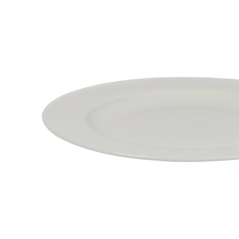 Assiette plate rond blanc porcelaine Ø 29 cm Presto Accolade