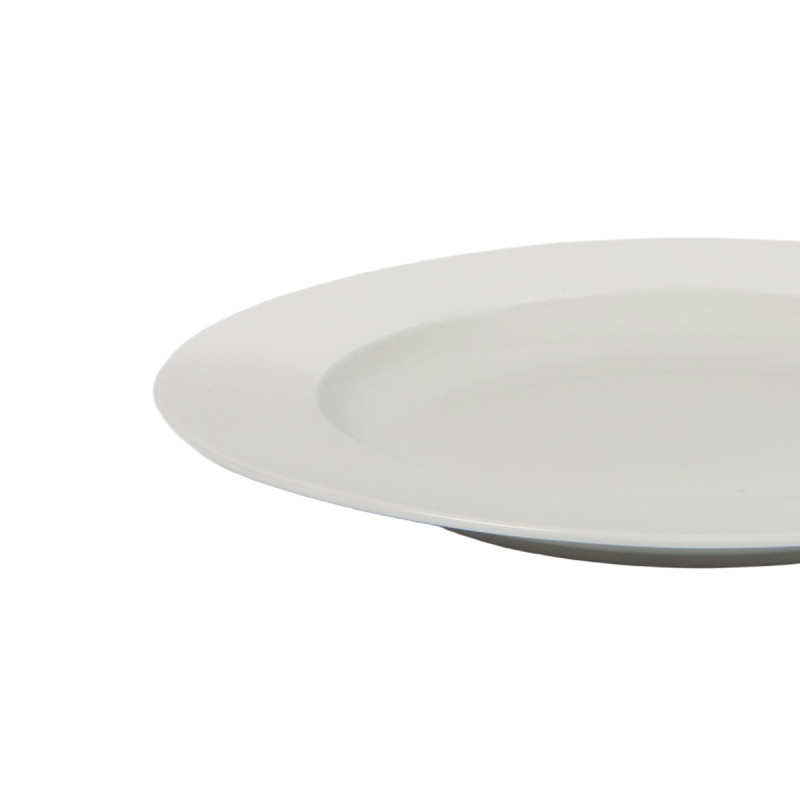 Assiette plate rond blanc porcelaine Ø 27 cm Presto Accolade
