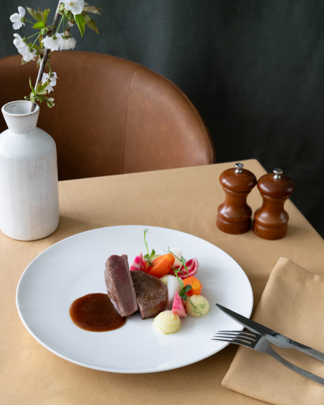 Assiette coupe plate rond blanc porcelaine Ø 17 cm Gusto Accolade