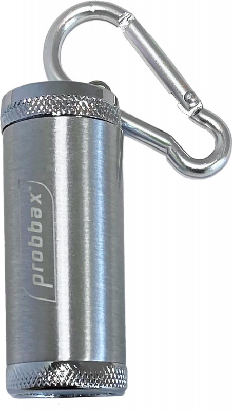 Cendrier de poche aluminium Ø 2,5 cm 6,2 cm Probbax