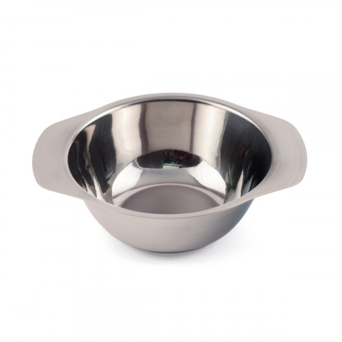 Bol à oreilles ovale argent inox 45 cl 17,2 cm Inox Plastorex