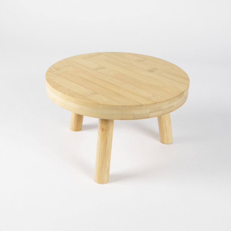 Rehausse bambou Ø 25 cm 15 cm Oxstal Pro.mundi