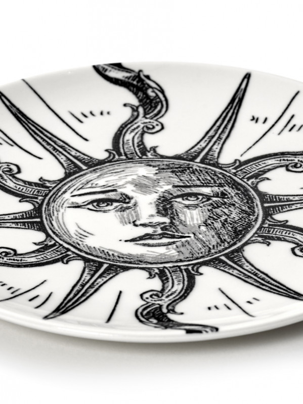 Assiette à pain rond SUN porcelaine Ø 12 cm Unity Serax