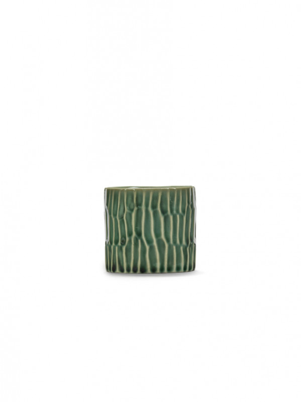 Bol rond vert grès émaillé 6,5 cm Ø 6,5 cm Verde Lanza Serax